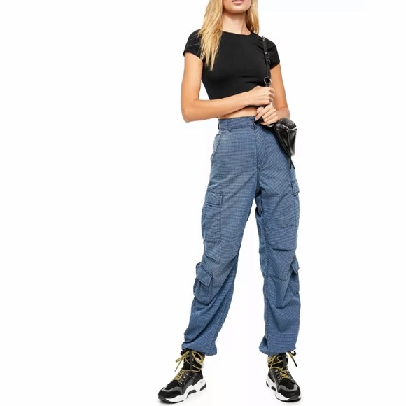 Free People City High Cargo Pants - Picture 3 of 8